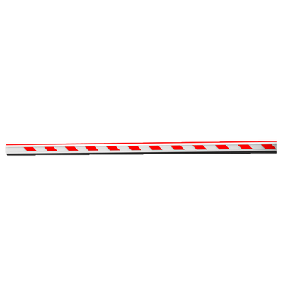 Parking barrier arm - Compatible with ZK-PROBG30xx - 4.5 m straight arm - Made of aluminum - Status LED | Rubber safety edge - easy installation