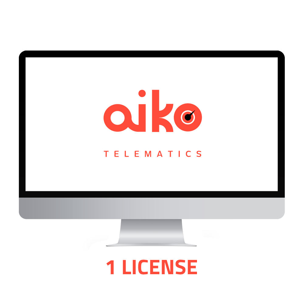 Licenza di gestione delle flotte - Basato su Cloud | Pagamento annuale - Licenza per 1 tracker - Controllo dei percorsi e delle merci - Monitoraggio in tempo reale - Applicazione mobile Aiko