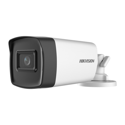 Hikvision - Cámara tipo bala 4en1 con valor gamma - Resolución 5 megapíxeles (2560x1944) - Óptica de 2,8 mm - Distancia IR 40 m - Resistente al agua IP67