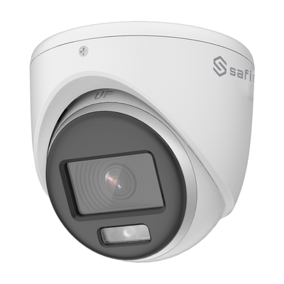 Safire Turret Camera ULTRA Range - Output 4 in 1 / Resolution 3K (2960x1665) - 1/1.8" CMOS Night Color 3K (5Mpx 16:9) - 2.8 mm lens | White Light Range 40m - WDR (130 dB) | 3D DNR - IP67 waterproof