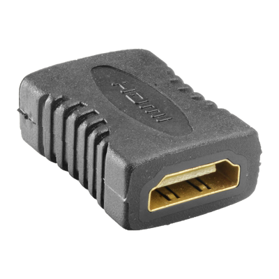 Conector - Unión de cable HDMI - Conectores tipo A - Para conectar macho a macho - Para convertir a hembra - Conectores chapados en oro de 24K