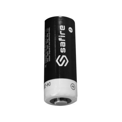 Safire - CR17450 / 4/5A / CR8L battery - Lithium - Voltage 3 V - Nominal capacity 2500 mAh - Compatible with Visonic PG8994 and PG894 detectors