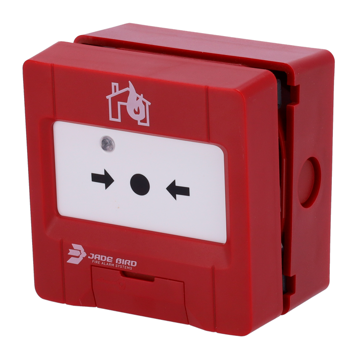 Indicatore LED anteriore - Resettabile - Contatto pulito ausiliario - Base con terminali  - Indirizzo programmabile - Certificato EN 54-11