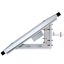 Sistema di alimentazione stand-alone per TVCC - Pannello solare da 200W - Batteria al Litio LiFePo 1280Wh (100Ah) - Regolatore MPPT integrato - Staffa per montaggio su palo - RS-485 per comunicazione