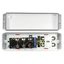 PIR detector - Integrated Ajax transmitter - Curtain type, double PIR on each side - Detection 9m per side - Distance in open space 1600m - Outdoor use