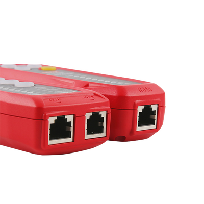Probador de cables - Comprobación del estado del cable RJ45/RJ11 - Apagado automático - Modo NVC - Capacidad antiinterferencias