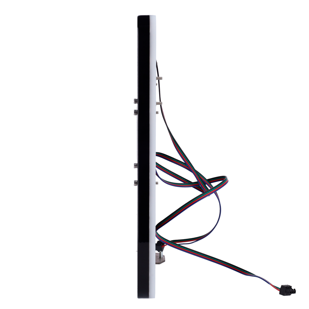 Tapa superior del torniquete - Integración de lectores de huellas dactilares - Apto para el torniquete ZK-MTS1000-PRO - Fabricada en acrílico - Diseño ligero y elegante - Fácil instalación