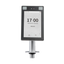 Controllo accessi e presenza per tornelli IP68 - Riconoscimento facciale, del palmo della mano, scheda EM e PIN - 30.000 volti | 1.000.000 registri - 8" IPS touch | TCP/IP, WiFi, RS485 e Wiegand - Soft. Accessi: ZKBioCV - Soft. Presenza: ZKBioTime8 | GoTi