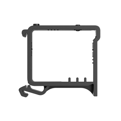 Staffa per guida DIN - Compatibile con AJ-RELAY - Compatibile con AJ-WALLSWITCH - Colore nero - Innowatt