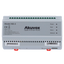 Convertitore da 2-hilos a IP - 6 gruppi di 2-hilos - TCP/IP con RJ45 - Alimenta dispositivi a 2-hilos - Collegamento in cascata di convertitori - Montaggio su guida DIN