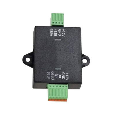 Wiegand-RS485 converter - Specific use with readers - Suitable for ZK-C2-260 controller - Up to 4 converters per controller - Address assignment via switch - easy installation