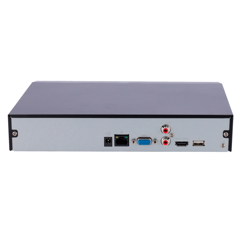 Grabador IP X-Security AI - 16 CH vídeo IP  - Resolución máxima grabación 12 Mpx - Ancho de banda 80 Mbps - Salida HDMI Full HD y VGA - Admite 1 disco duro