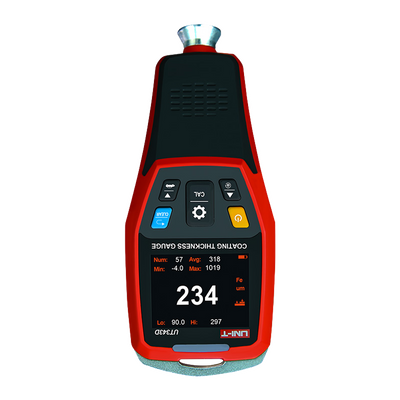Coating Thickness Gauge - Suitable for ferrous and non-ferrous metals - Continuous and precise measurement - Data archiving | USB connection to PC - Auto power off - PC connection