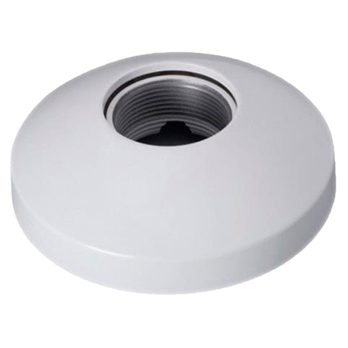 Roof bracket - Suitable for motorized Domos - In aluminum and polycarbonate - 41.5 mm (Al) x 133.6 mm (Ø) - Hollow pin