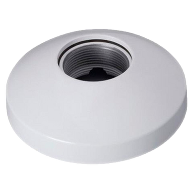 Roof bracket - Suitable for motorized Domos - In aluminum and polycarbonate - 41.5 mm (Al) x 133.6 mm (Ø) - Hollow pin