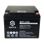 Rechargeable battery - AGM lead-acid technology - Voltage 12 V - Capacity 26 Ah - 182 x 166 x 126 mm / 8400 g - For backup or direct use