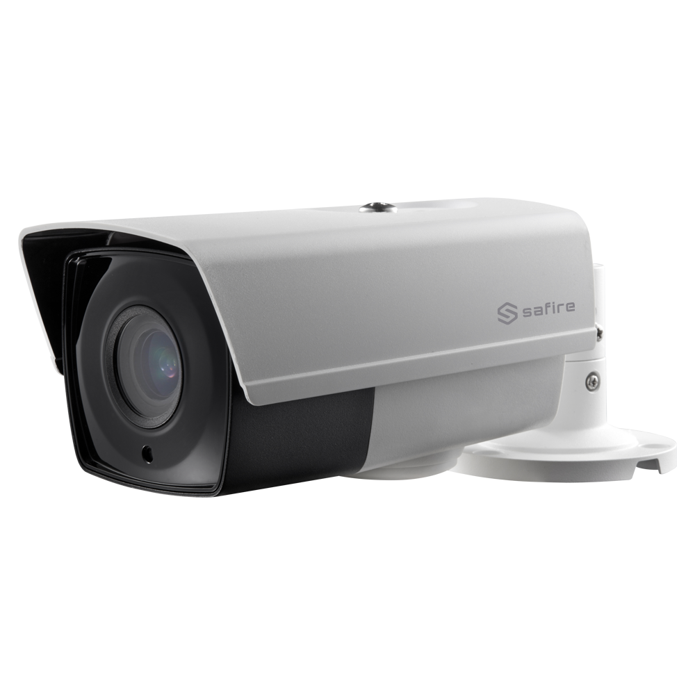 Telecamera Bullet Safire Gamma ULTRA - Uscita 4 in 1 - 8 Mpx high performance CMOS - Lente motorizzata 2.7-13.5 mm Autofocus - Impermeabile IP67