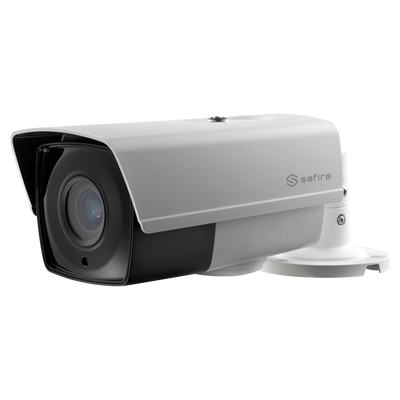 Telecamera Bullet Safire Gamma ULTRA - Uscita 4 in 1 - 8 Mpx high performance CMOS - Lente motorizzata 2.7-13.5 mm Autofocus - Impermeabile IP67