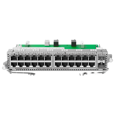 Reyee E-Lighten Line Card - Tarjeta de Interfaces para Switch modular - Compatible con RG-NBF6002M - 24 puertos RJ45 Gigabit + 2 puertos SFP+ 10 Gbps - Tamaño 1 Slot