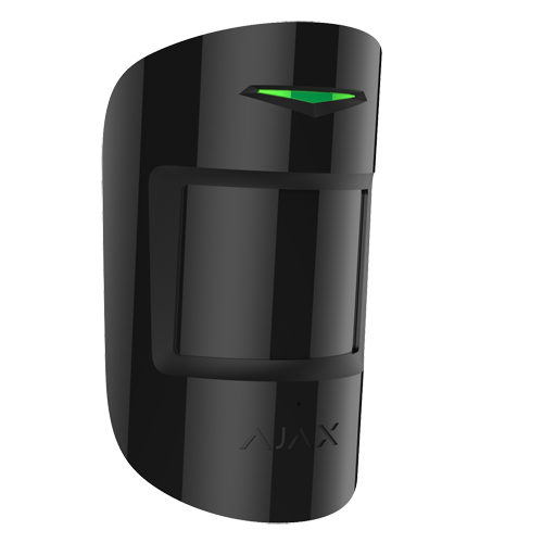 Ajax - Alloggiamento del rivelatore - AJ-COMBIPROTECT-B - Facile installazione - Include SmartBracket - Colore nero - Innowatt
