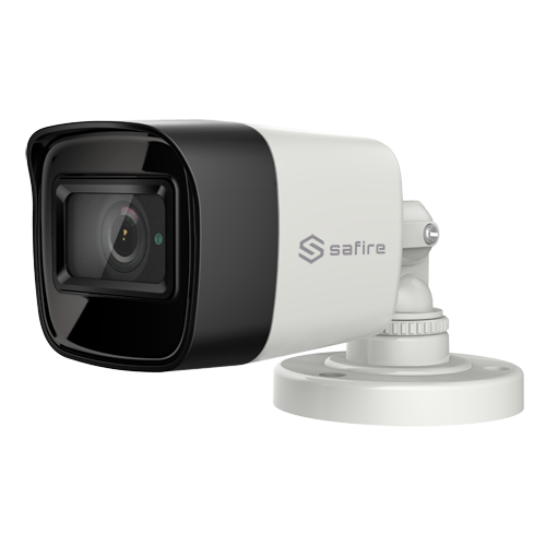 Safire PRO Range Bullet Camera - 4 in 1 Output - 2 Mpx High Performance CMOS Starlight - 2.8 mm Lens | Smart IR Matrix LED Range 30m - WDR (120dB) | 3D DNR - IP67 waterproof