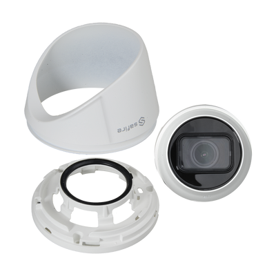 Cámara Domo IP de 8 Megapixeles - Sensor CMOS de escaneo progresivo 1/2.8" - Detección de movimiento 2.0 de personas y vehículos - Lente varifocal motorizada 2.8~12 mm - Compresión H.265+ - Audio / Alarmas / PoE+