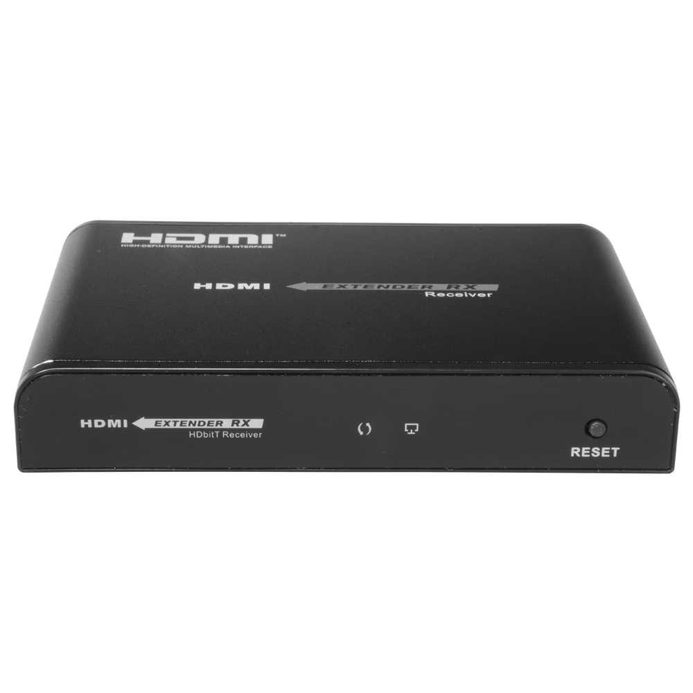 Estensore attivo HDMI 1080p [%VAR%] - Ricevitore compatibile HDMI-EXT-PRO - Portata 120 m su cavo UTP Cat 6 - Trasmissione IR - Consente il collegamento punto a punto fino a 253 ricevitori