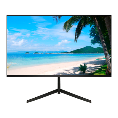 SAFIRE LED 24" monitor - Designed for 24/7 video surveillance - Full HD resolution (1920x1080) [%VAR%] - 16:9 aspect ratio - Inputs: 1xHDMI, 1xVGA - 2 built-in speakers