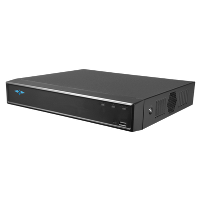 X-Security NVR video recorder for IP cameras - 16 CH IP video and 16 PoE ports - Maximum recording resolution 12 Mpx - 1 CH facial recognition - 2 CH recognition of people and vehicles - H.265+ compression