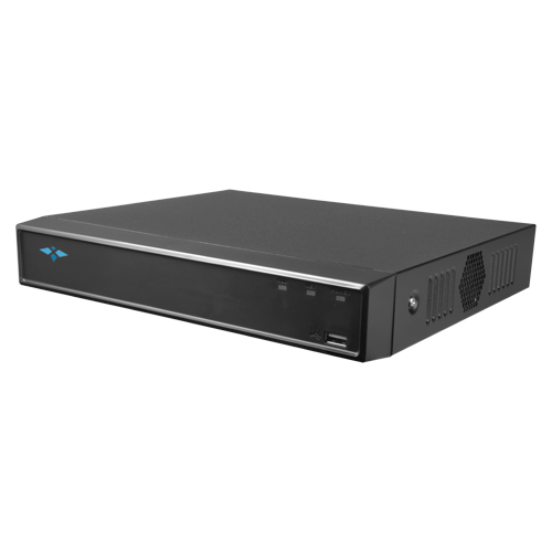 5n1 X-Security video recorder - 8 CH HDTVI/HDCVI/AHD/CVBS (4K) + 8 IP (8Mpx) - Audio over coaxial - 4K resolution (7FPS) - 2 CH Facial recognition - 8 CH Recognition of people and vehicles