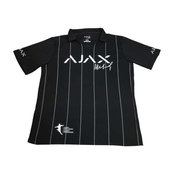 Ajax - Size XL T-Shirt - Andriy Shevchenko Special Edition - Color Black