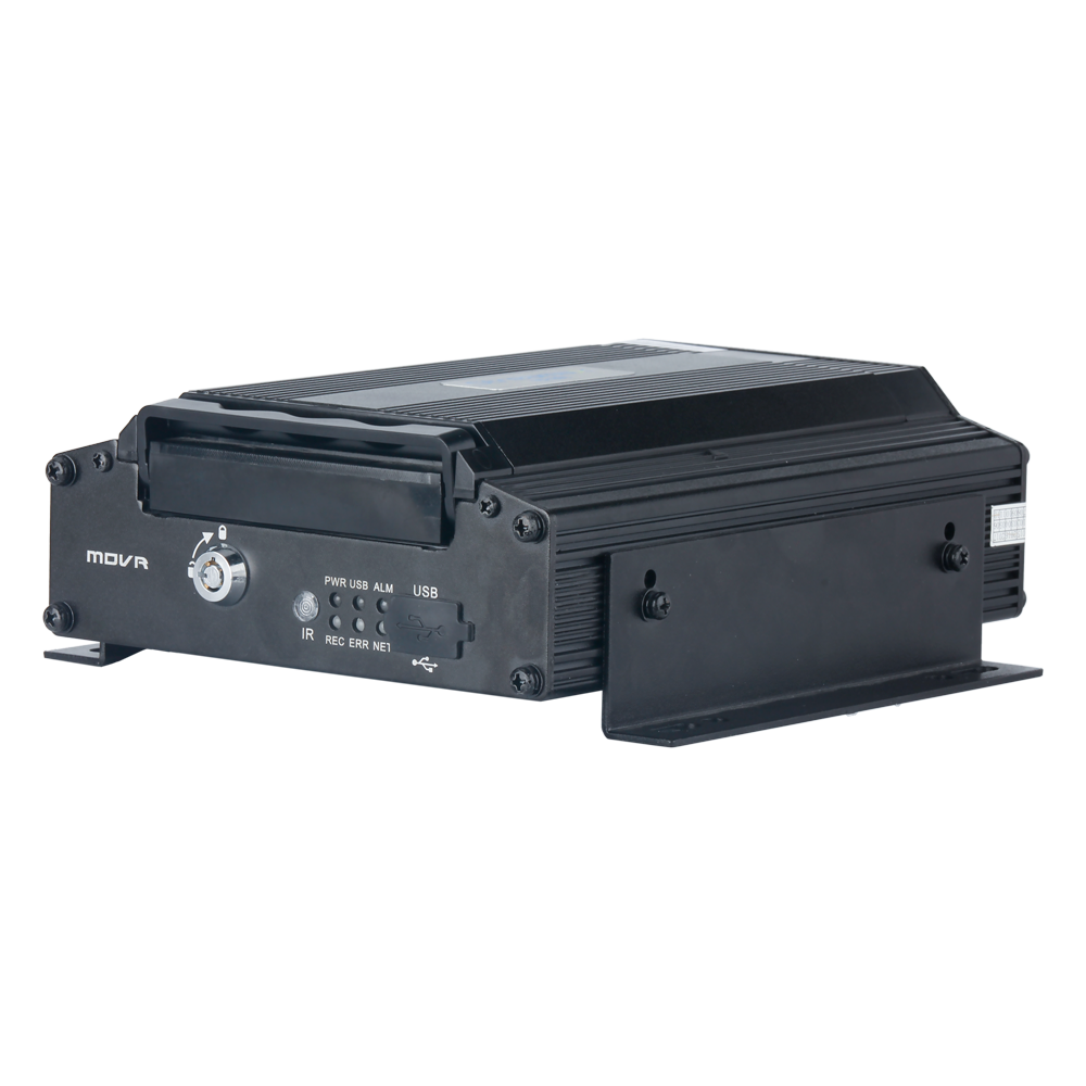 Streamax - In-Vehicle NVR Video Recorder - 4 CH IP / H.265/H.264 Compression - Max Resolution 1080p - WiFi &amp; 4g | Alarms - Supports 1HDD 2.5"