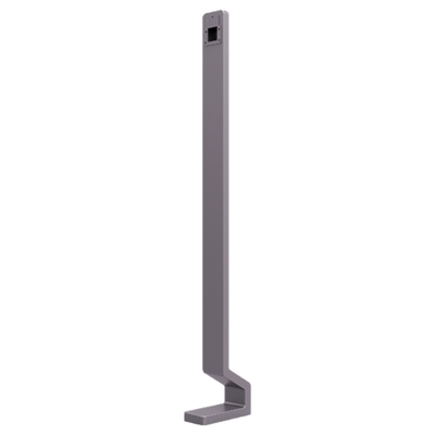 Supporto verticale Hikvision - Specifica per accessi - Compatibile con SF-AC3072KMFR-IP-TM - Fori di connessione - 1342mm (Al) x 98.5mm (An) x 225mm (Fo) - Realizzato in SPCC
