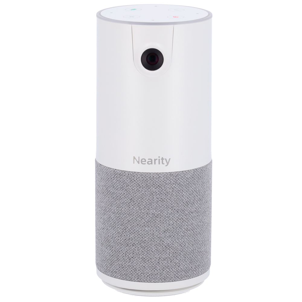 Nearity for video conferencing - 1080p resolution - 96° viewing angle - 4 built-in microphones - Omnidirectional speaker - Plug & Play