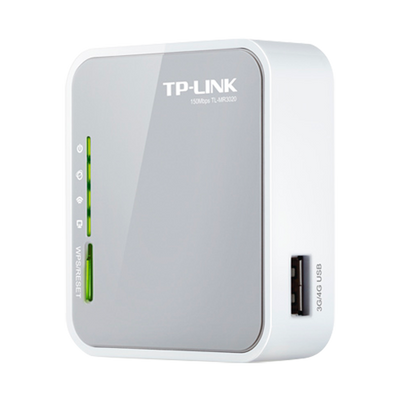 TP-LINK - 3G/4G Portable Wi-Fi Router - Ethernet, USB Connection - 3G/4G and Wifi Parts - Connect to an IP Device - Max 150 Mbps