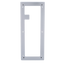 Supporto di superficie - Specifico per videocitofoni - Compatibile con XS-V2000E-M(X) - Triplo modulo - 373mm (Al) x 150mm (An) x 81mm (Fo) - Realizzato in acciaio / Richiede XS-VF003