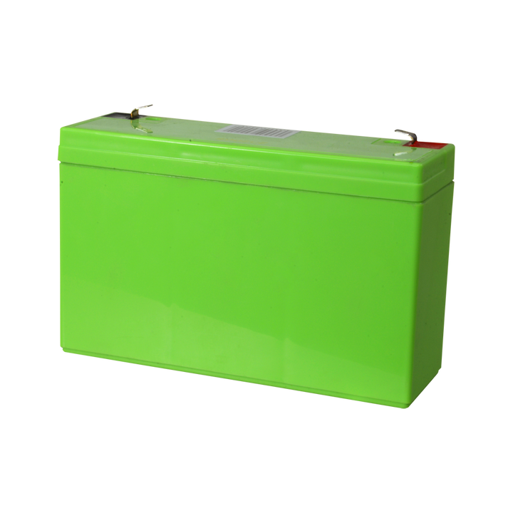 Upower - Rechargeable battery - AGM lead-acid technology - Voltage 6 V - Capacity 12.0 Ah - 100 x 151x 51/ 1800g - For backup or direct use