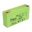 Upower - Batteria ricaricabile - Tecnologia piombo-acido AGM - Voltaggio 6 V - Capacità 1.3 Ah - 97 x 57.5x x 24/ 290g - Per backup o uso diretto