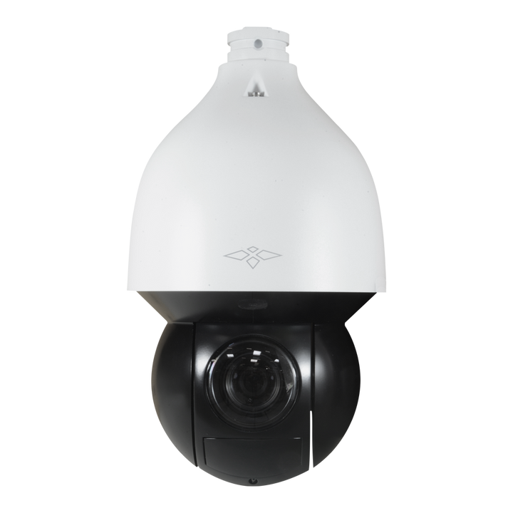 Telecamera IP PTZ X-Security 2 Mpx Gamma Ultra - Autotracking / Rilevamento del volto - Compressione H.265+ - Lente varifocale 5.4-135 mm (X25) - Audio / Alta velocità 400º/segundo - WizSense: Filtro di falso allarme