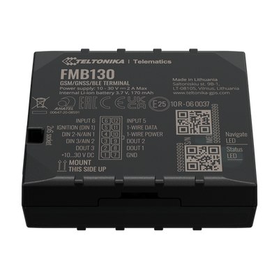 Advanced Vehicle Tracker - Internal wiring connection - Hidden installation under the dashboard - 2G and BLE for TK-EYE - Micro-SIM + eSIM - D/A inputs and outputs