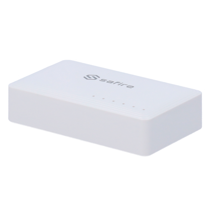 Safire - Switch da tavolo - 5 porte Gigabit - Velocità 10/100/1000 Mbps - Plug & Play - Tecnologia di risparmio energetico