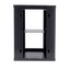 Wall-mounted rack cabinet - Up to 9U 10" racks - Up to 15 kg load - With cable ducts - Tray included - Depth 300 mm