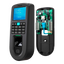Lector biométrico autónomo ANVIZ - huella, RFID y teclado - 3000 registros / 100000 registros - TCP/IP, WiFi, RS485, miniUSB, Wiegand 26 - Controlador integrado / PoE - Software Anviz CrossChex