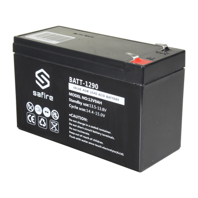 Batteria ricaricabile - Tecnologia piombo-acido AGM - Voltaggio 12 V - Capacità 9.0 Ah - 100 x 151 x 65 mm / 2570 g - Per backup o uso diretto