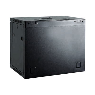 Armadio rack a parete - Fino a 6U rack da 19" - Fino a 100 Kg di carico - Con ventilazione e passacavi - Profondità 600 mm