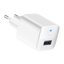 Anker - Caricabatterie USB - Potenza 33W - Ricarica veloce  - Uscite USB-C, USB-A - Colore bianco