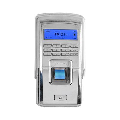 ANVIZ autonomous biometric reader - fingerprints and user/password - 1000 registrations / 50000 registers - TCP/IP, RS485, miniUSB, Wiegand 26 - Integrated controller - External cover