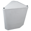 Supporto a parete o palo triangolare - Per esterni - Permette di inserire il cablaggio al suo interno - Colore bianco - Fabbricato in plastica