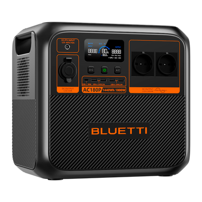 Portable battery - Large capacity 1440Wh - High power 1800W | LiFePO4 - Multiple salts/Multiple charging forms - 3500 life cycles - LCD panel | Control via the app