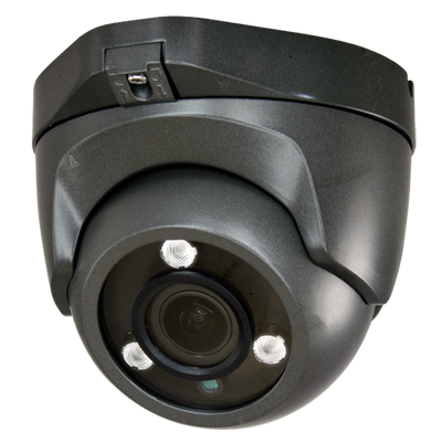 Cámara domo gama ECO 1080p - 4 en 1 (HDTVI / HDCVI / AHD / CVBS) - 1/2.7" 2.1 Mpx PS5220 - Lente varifocal 2.8~12 mm - 3 LEDs IR Array Distancia 40 m - Menú OSD remoto desde DVR